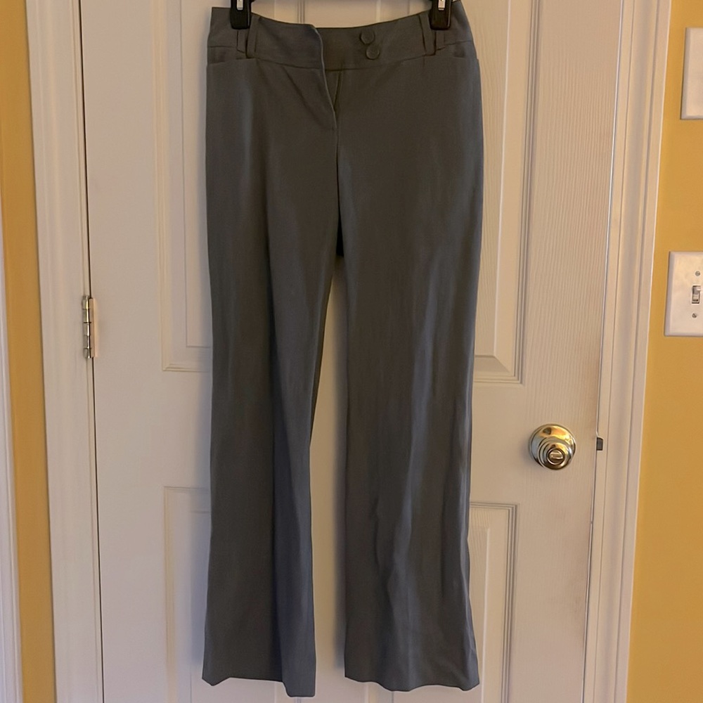 Petite Gray Dress Pants